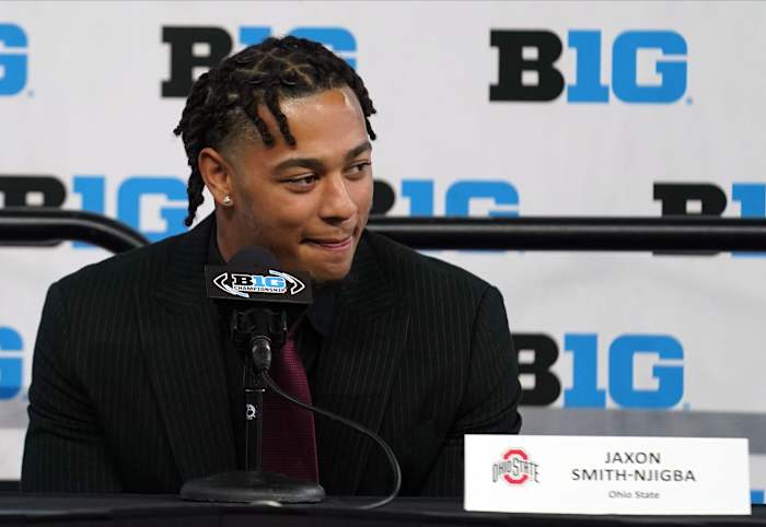 Ohio State wide receiver Jaxon Smith-Njigba